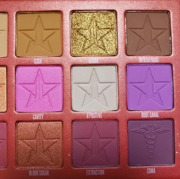 Jeffree Star Blood Sugar Eyeshadow Palette.